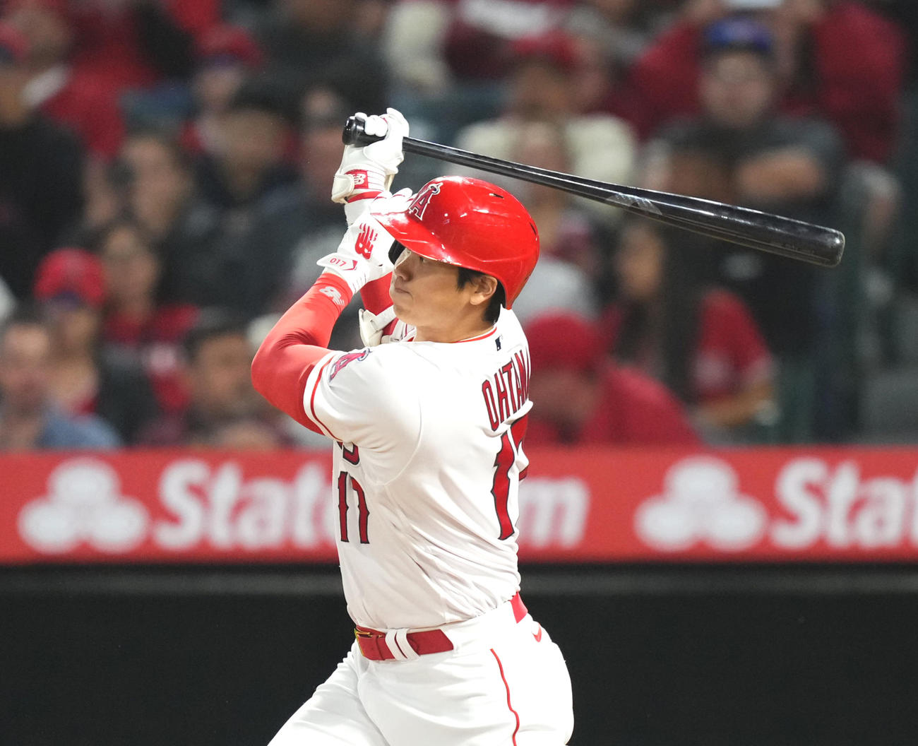 エンゼルス大谷翔平（2023年4月7日撮影）