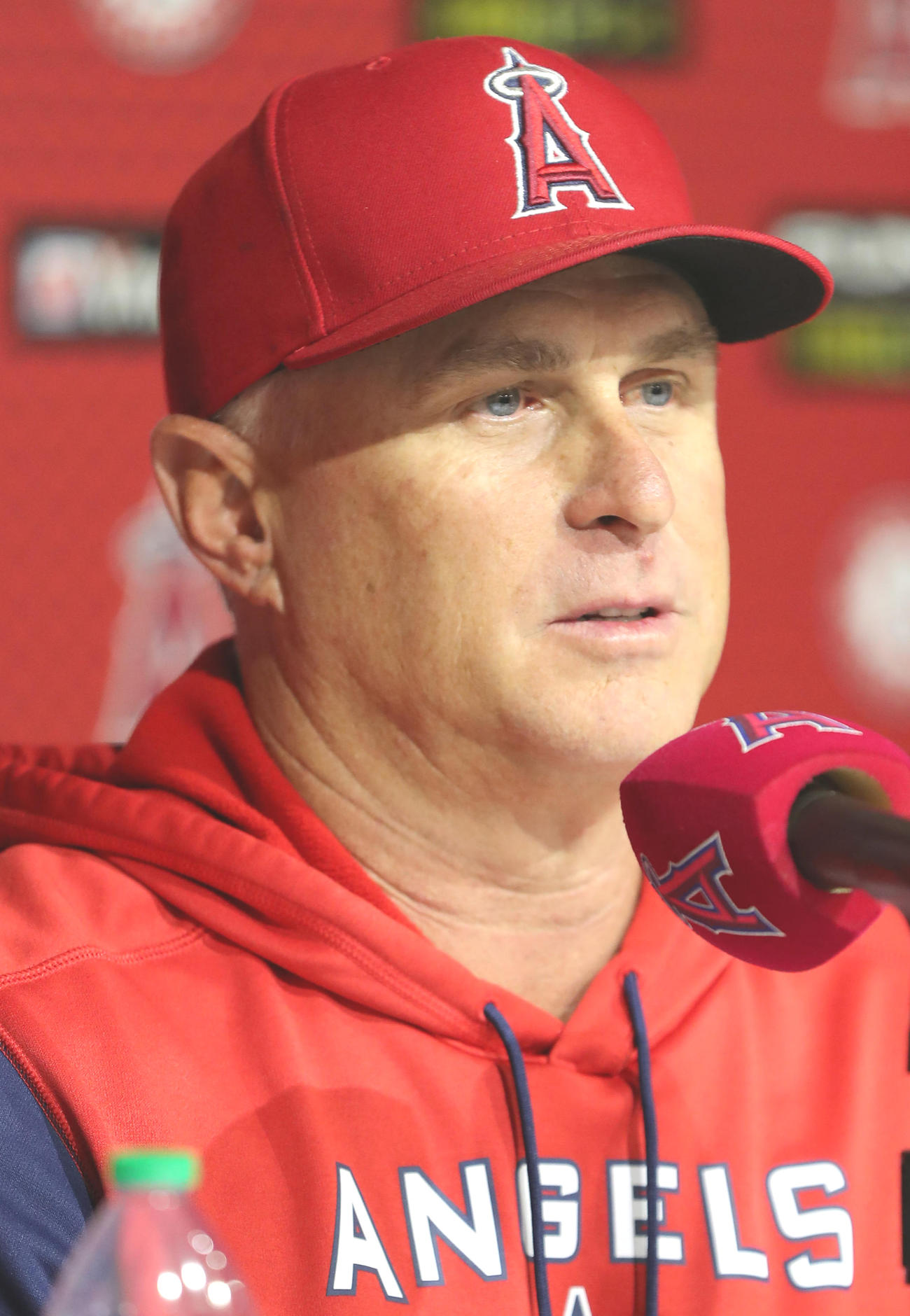 エンゼルス・ネビン監督（2022年6月7日撮影）