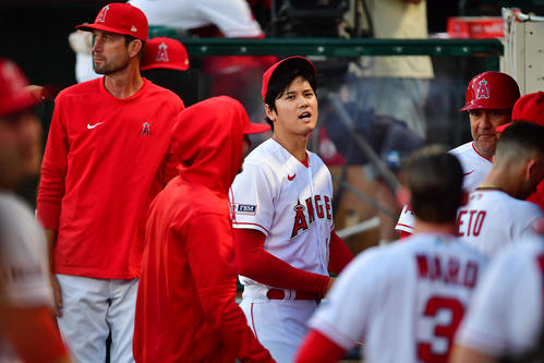 エンゼルス先発の大谷翔平(ロイター=USA TODAY Sports)