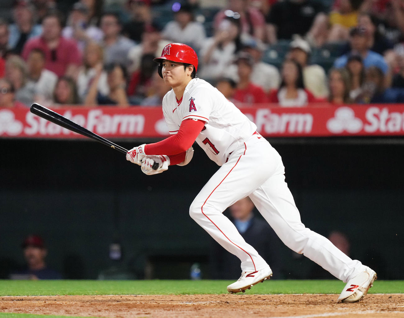 エンゼルス大谷（23年4月21日撮影）