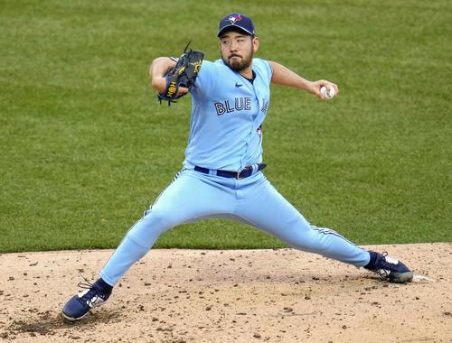 ブルージェイズ菊池雄星、日米通算100勝王手 試合開始が遅れても平然