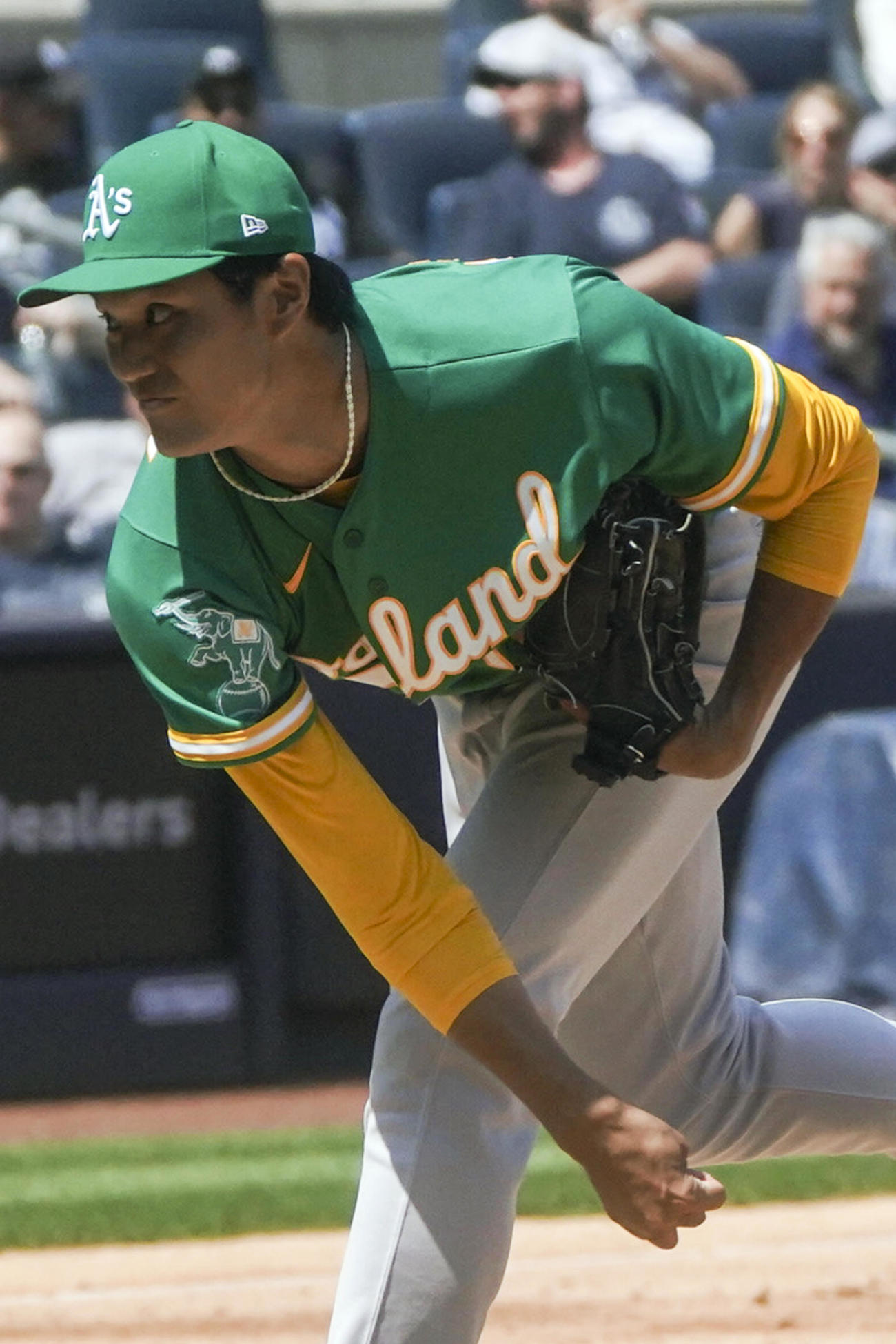 ヤンキース戦に登板した藤浪晋太郎（AP）