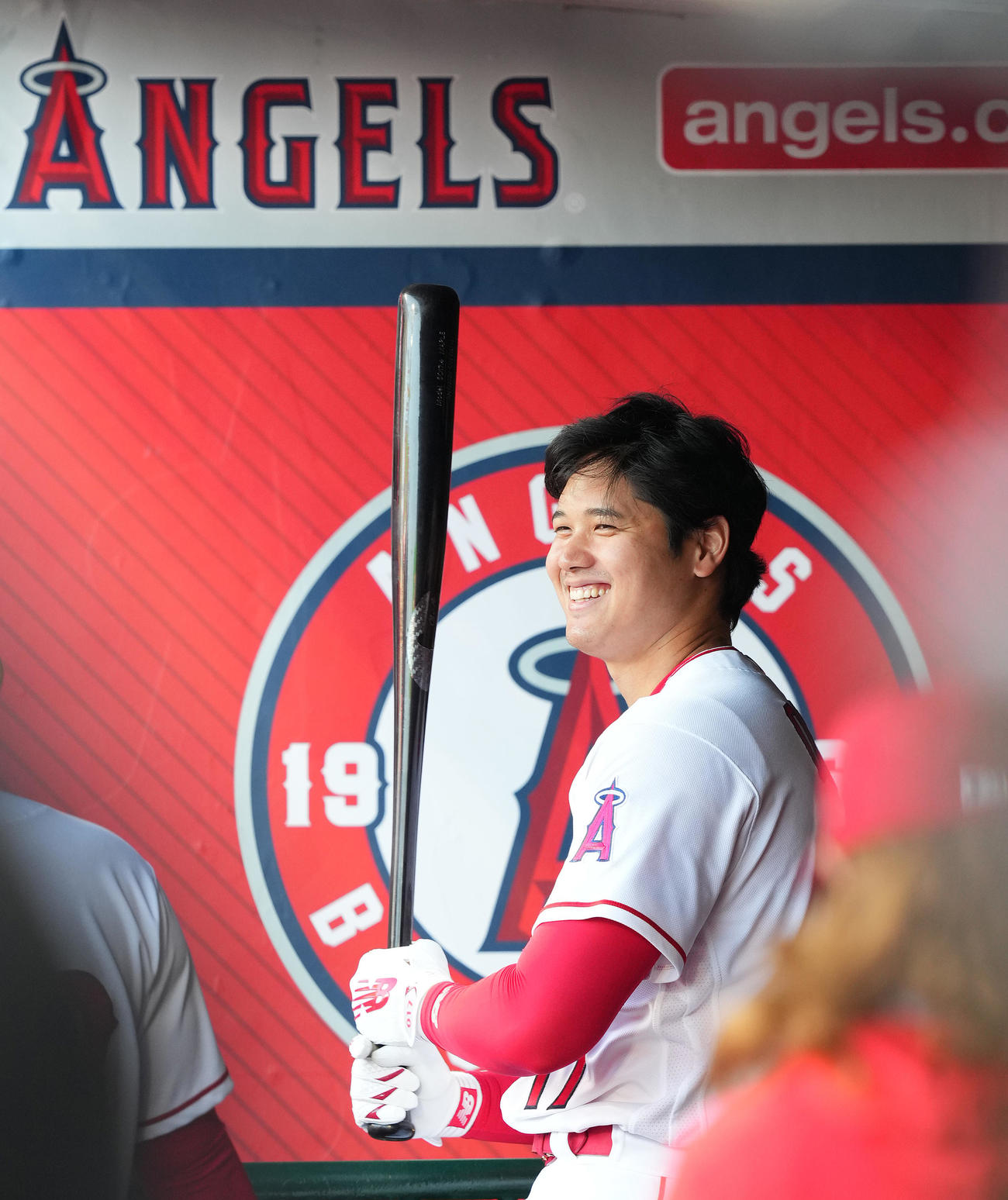 エンゼルス大谷翔平（23年4月10日撮影）