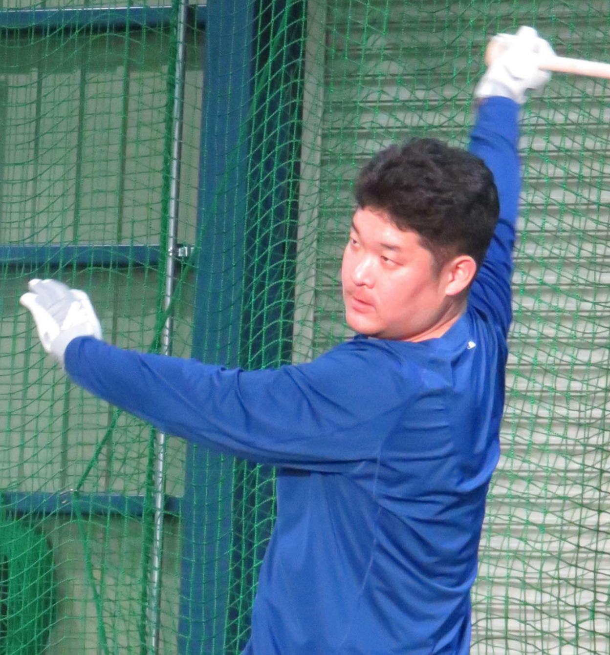 筒香嘉智（2023年1月16日撮影）