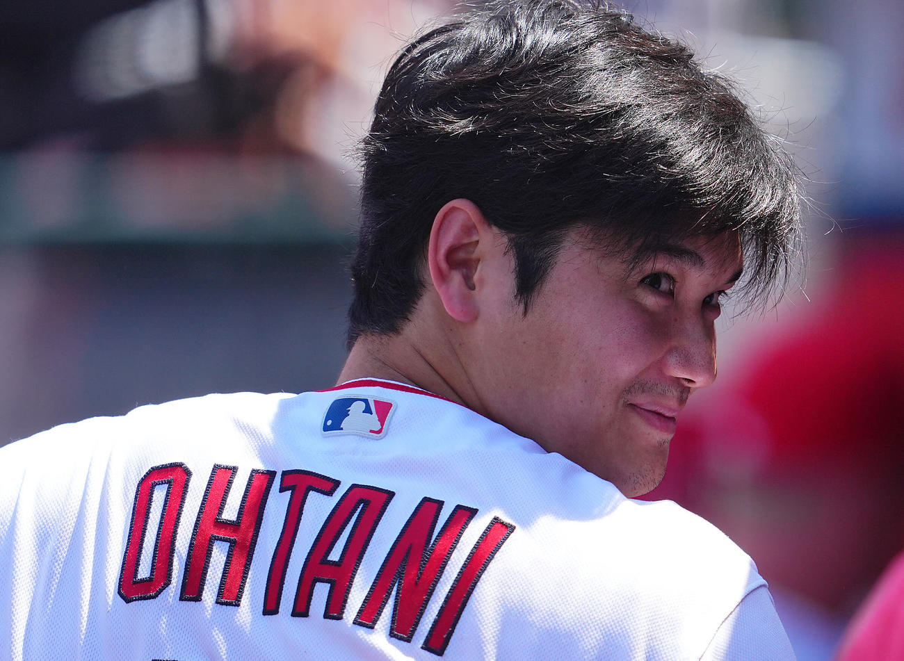 エンゼルス大谷翔平（2023年7月2日撮影）