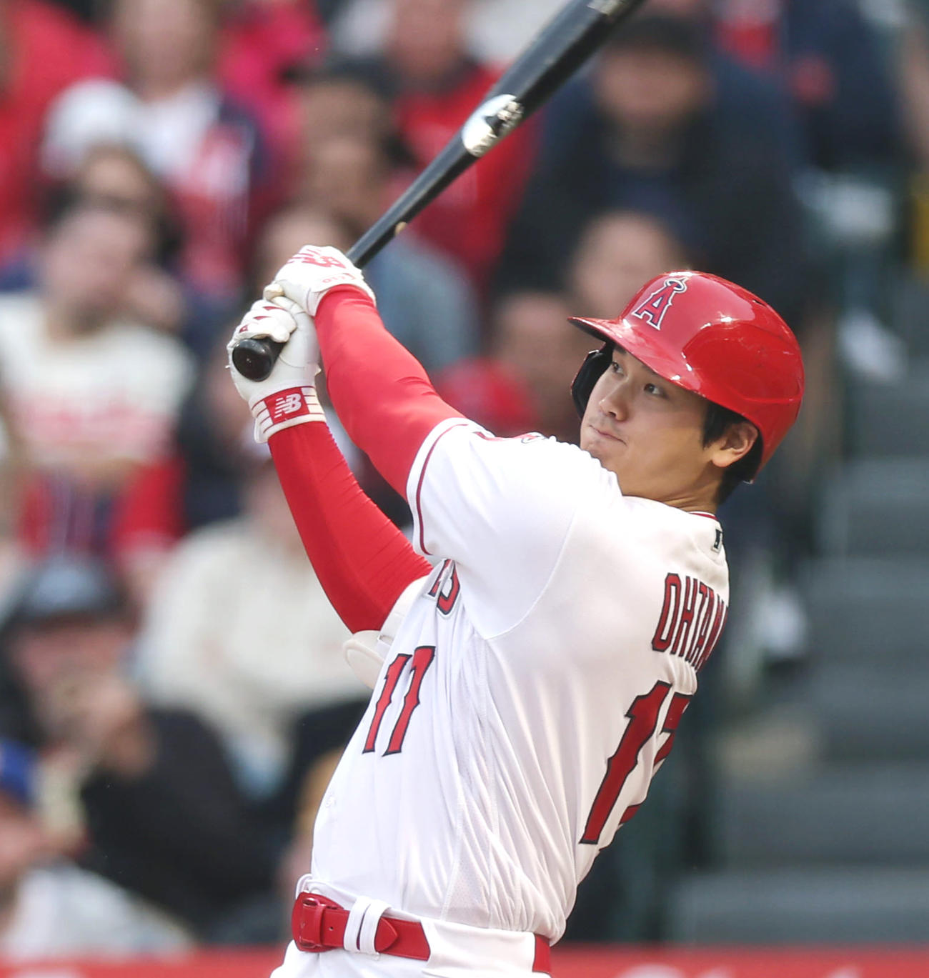 エンゼルス大谷翔平（2023年6月9日撮影）