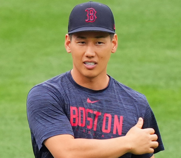 レッドソックス吉田正尚（2023年5月23日撮影）