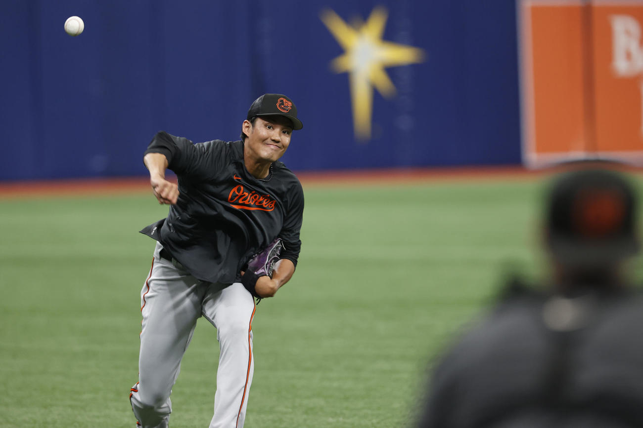 オリオールズに合流した藤浪晋太郎（AP）