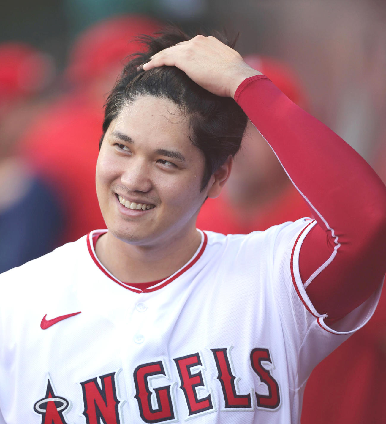 エンゼルス大谷翔平（2022年6月20日撮影）