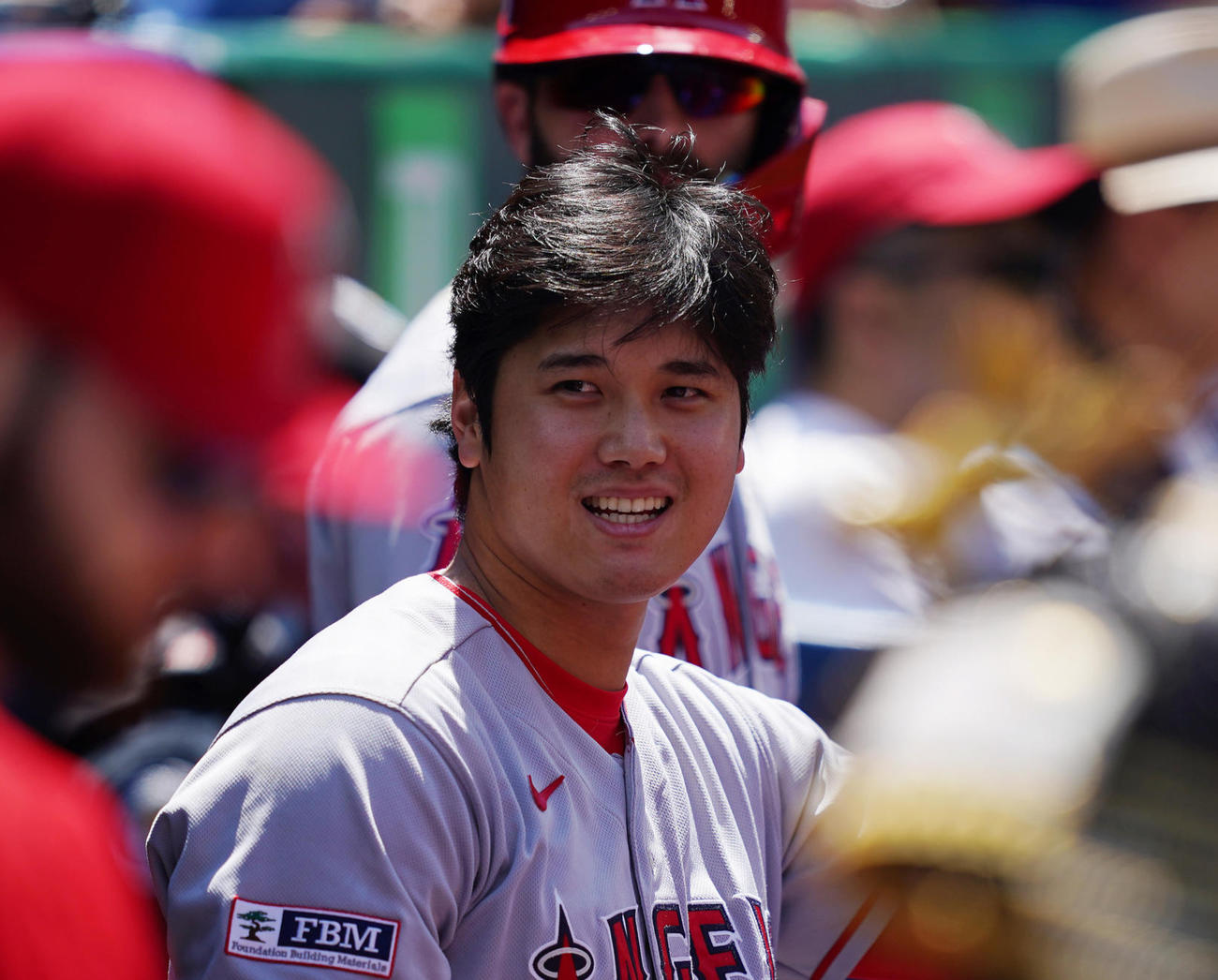 エンゼルス大谷翔平（2023年7月30日撮影）