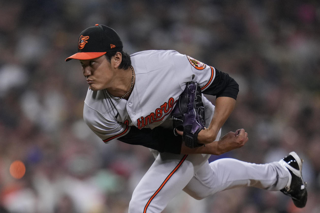 力投するオリオールズ藤浪晋太郎（AP）