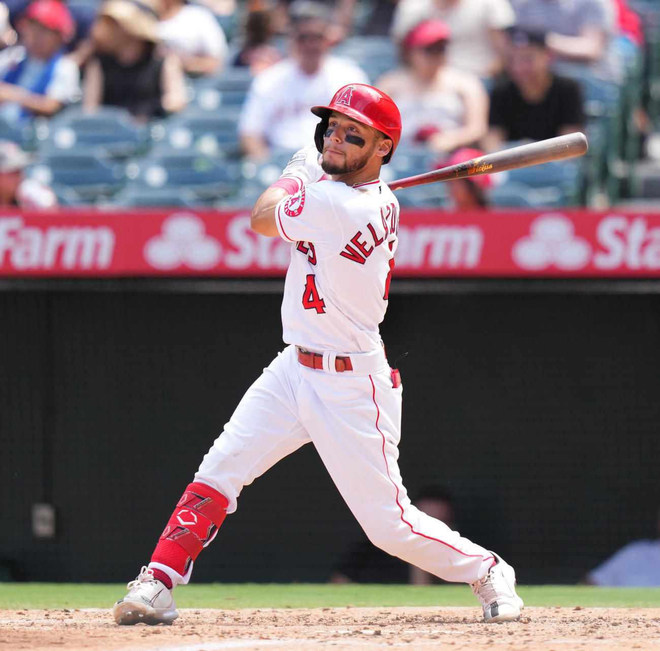 エンゼルス在籍時のベラスケス（22年9月撮影）