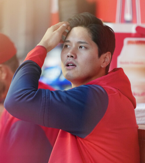 大谷翔平（2022年4月26日撮影）