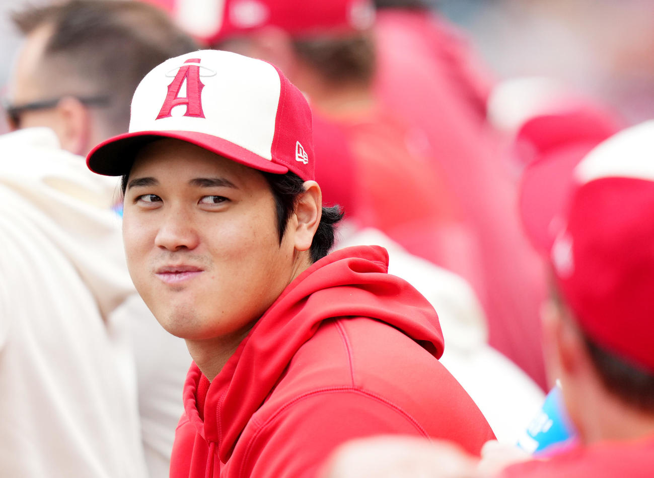 エンゼルス大谷（2023年9月17日撮影）