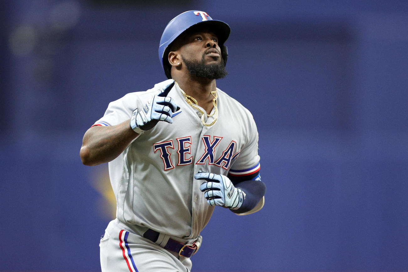 4回にソロ本塁打を放ったガルシア（Nathan Ray Seebeck-USA TODAY Sports=ロイター）