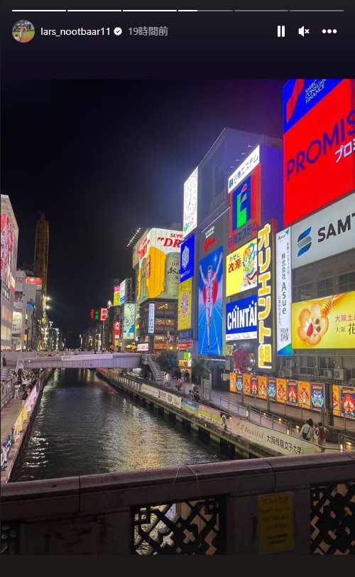 ラーズ・ヌートバーのインスタグラムから