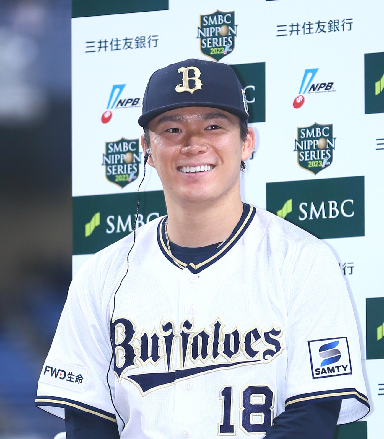 山本由伸（2023年11月撮影）