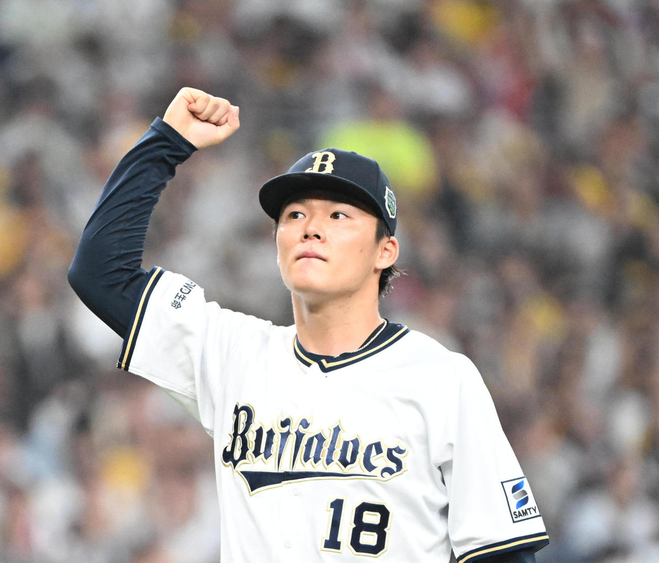 山本由伸（2023年11月撮影）