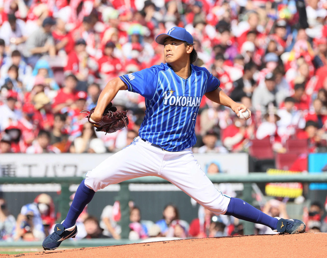 DeNA今永昇太（2023年10月撮影）