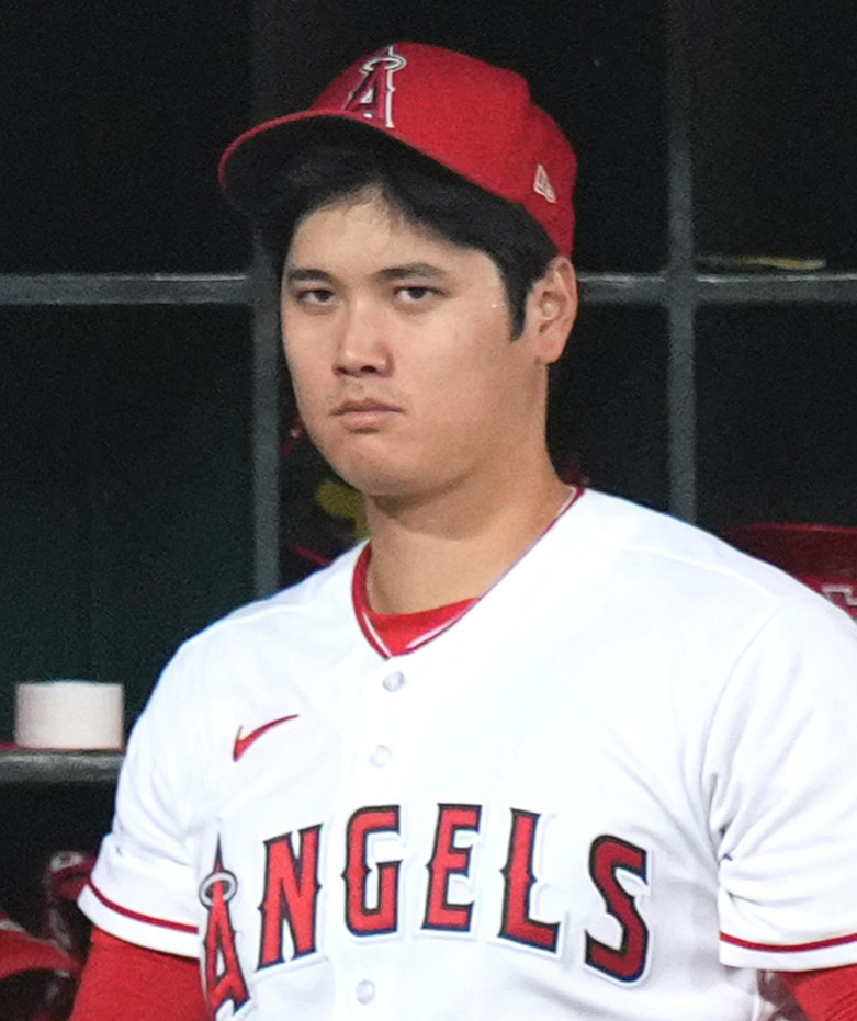 エンゼルス大谷翔平（2023年8月撮影）