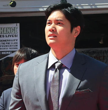 大谷翔平（2023年7月撮影）