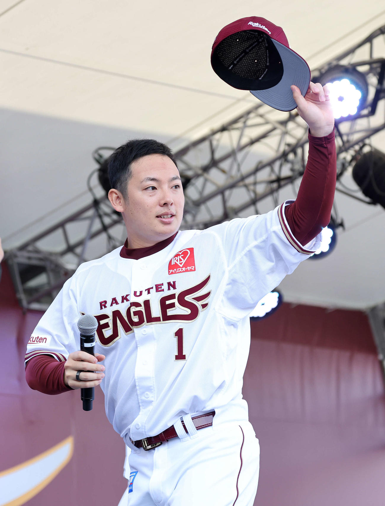 松井裕樹（2023年11月23日撮影）