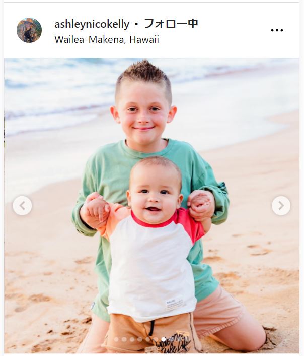 ジョー・ケリーの妻、アシュリーさんのインスタグラムから