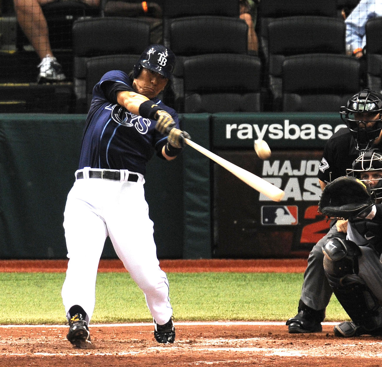 レイズ時代の松井秀喜（2012年5月撮影）