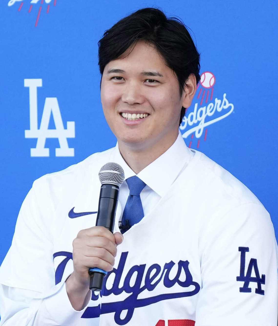 ドジャース大谷翔平（2023年12月14日撮影）