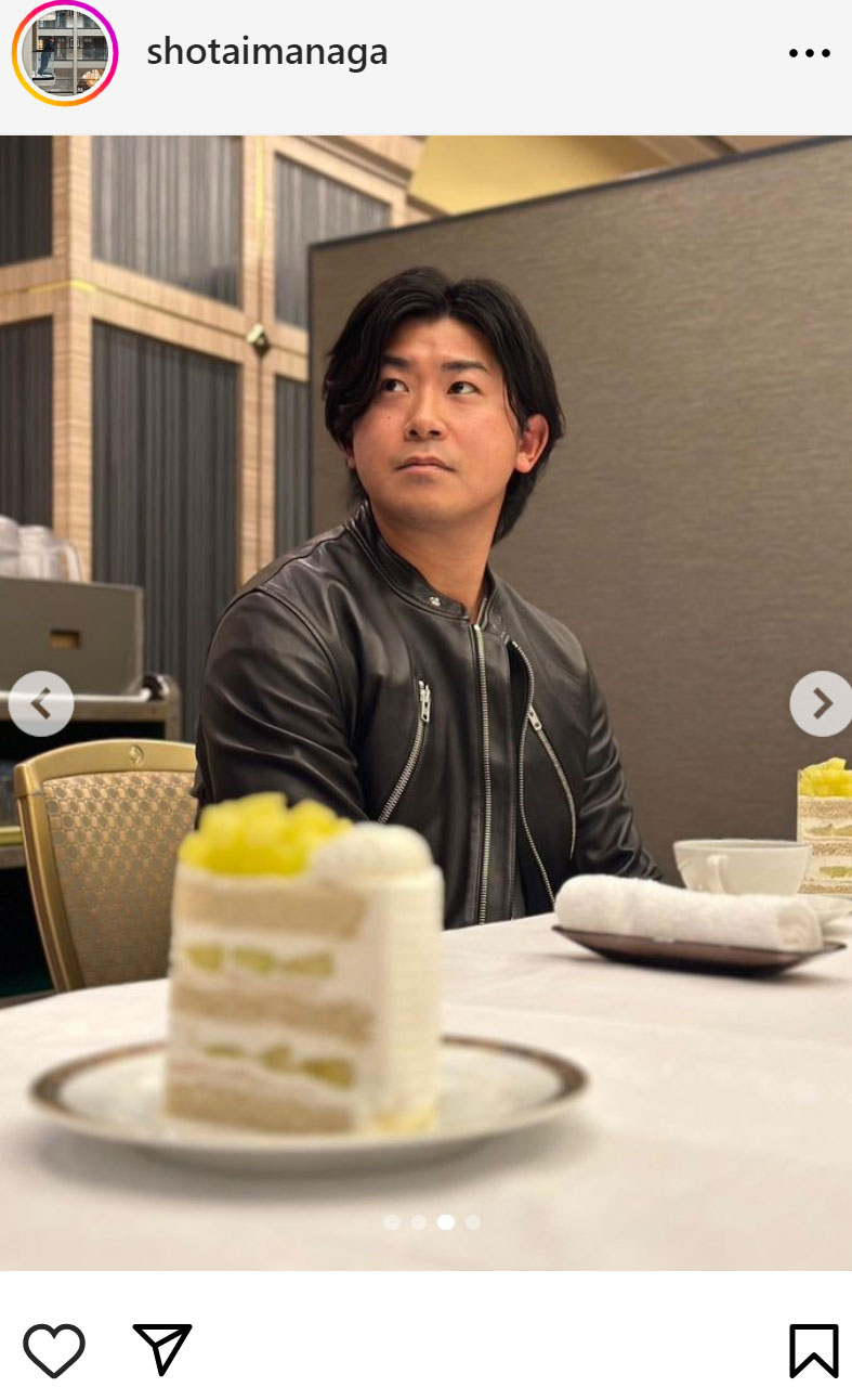 今永昇太のインスタグラムから