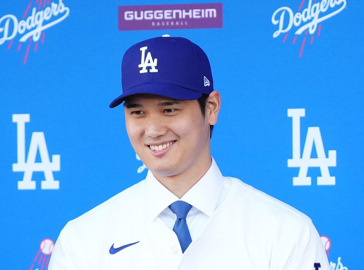 ドジャース大谷翔平（2023年撮影）