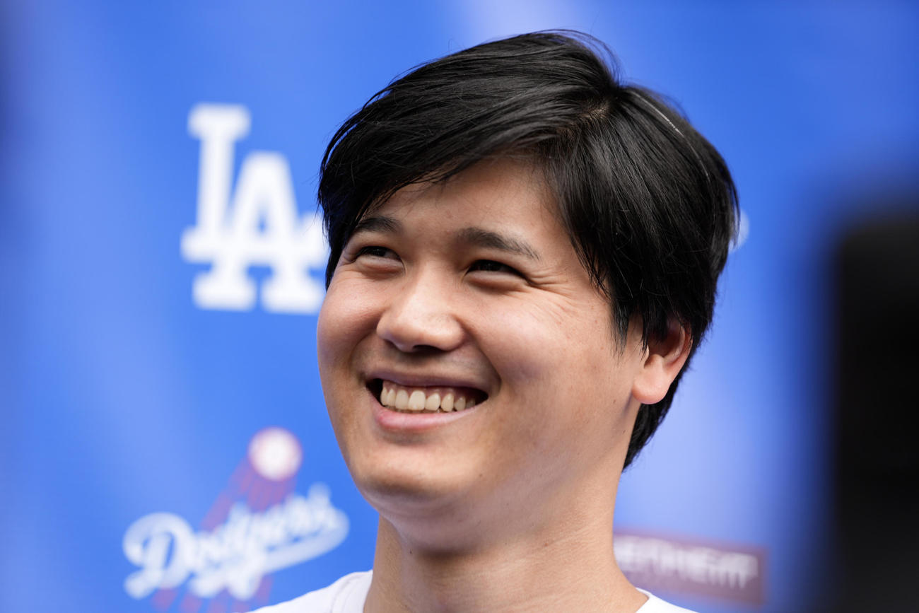 「ドジャー・フェスト」に参加した大谷翔平（AP）