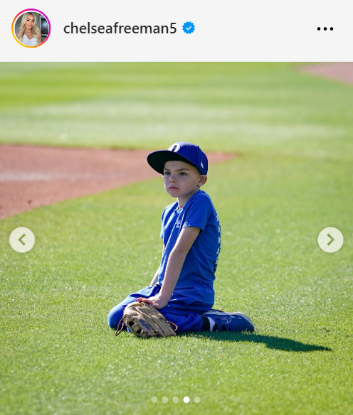 チェルシー・フリーマンのインスタグラムから