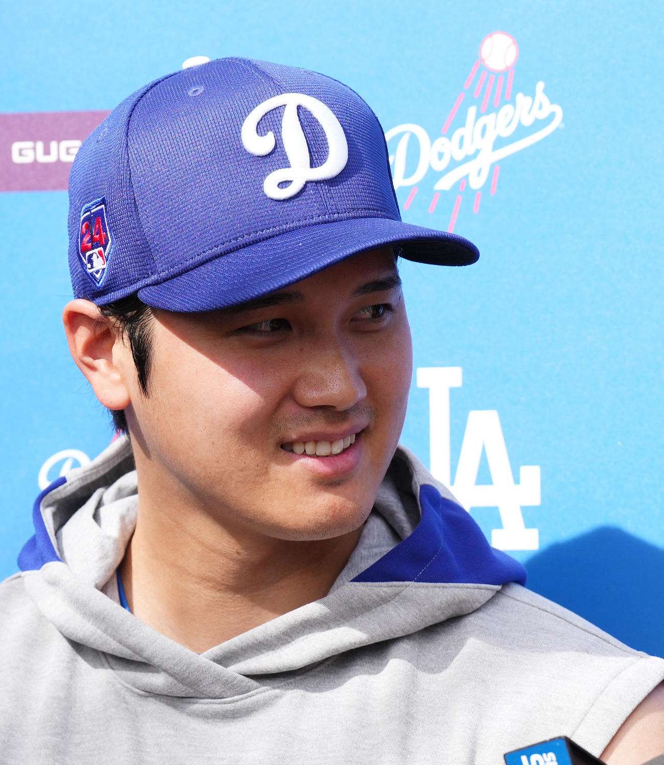 ドジャース大谷翔平（2024年2月27日撮影）