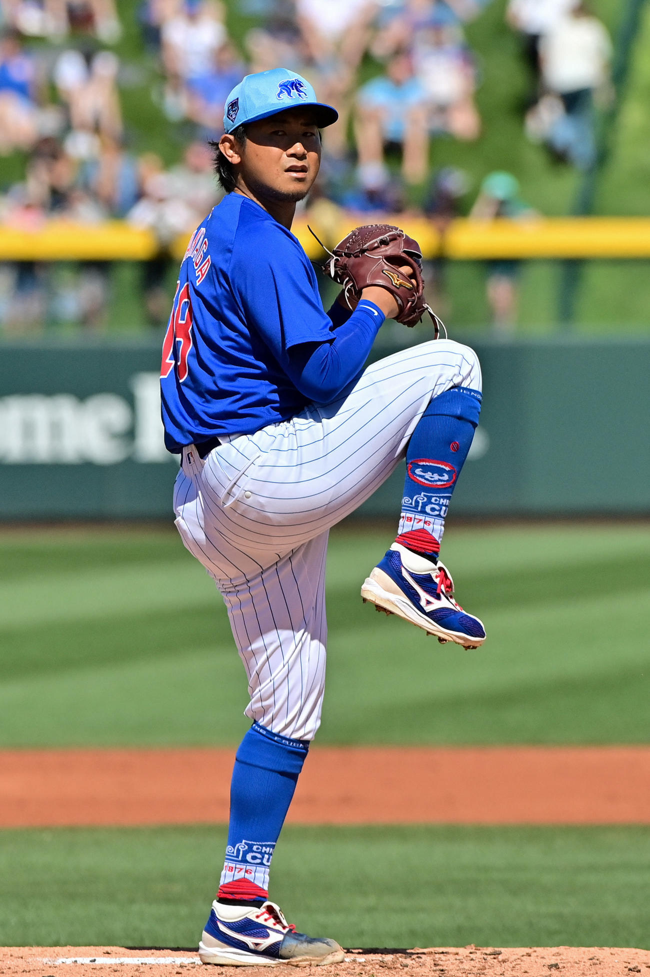 マリナーズ戦に先発したカブス今永昇太（USA TODAY＝ロイター）
