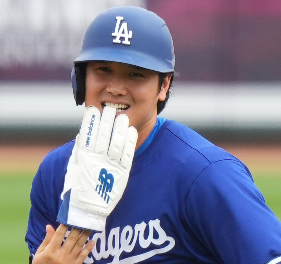 大谷翔平（2024年3月撮影）