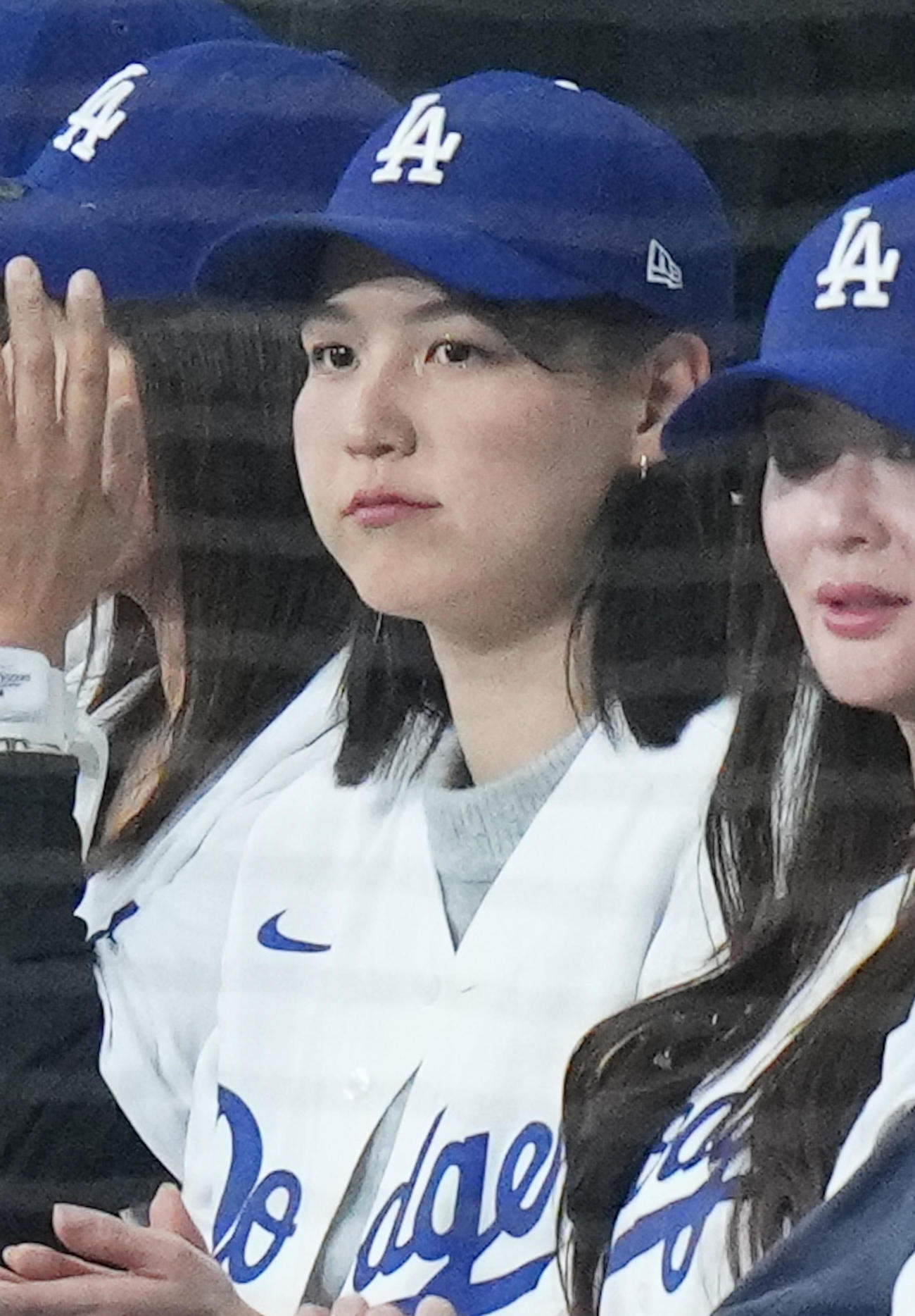 パドレス対ドジャース　2回　大谷翔平　真美子夫人
