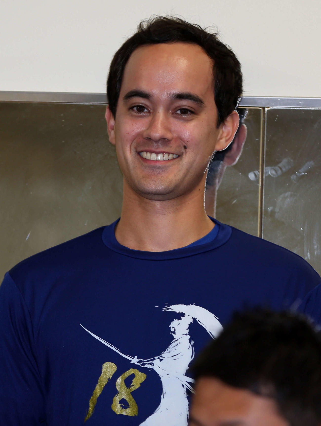 通訳のウィル・アイアートン氏（2018年11月）