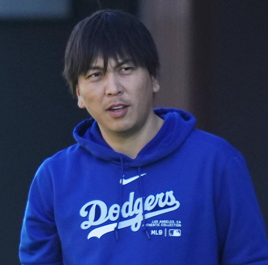 水原一平通訳（2024年2月17日撮影）