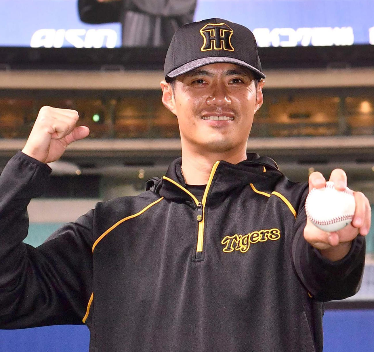 21年4月、中日戦で阪神移籍後初勝利挙げたチェン・ウェイン