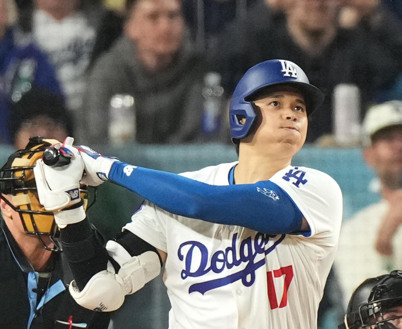 ドジャース大谷翔平（2024年4月3日撮影）