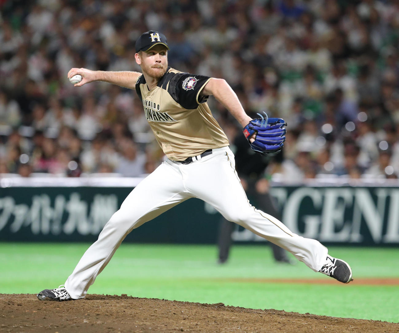 日本ハム時代のトンキン（2018年10月撮影）