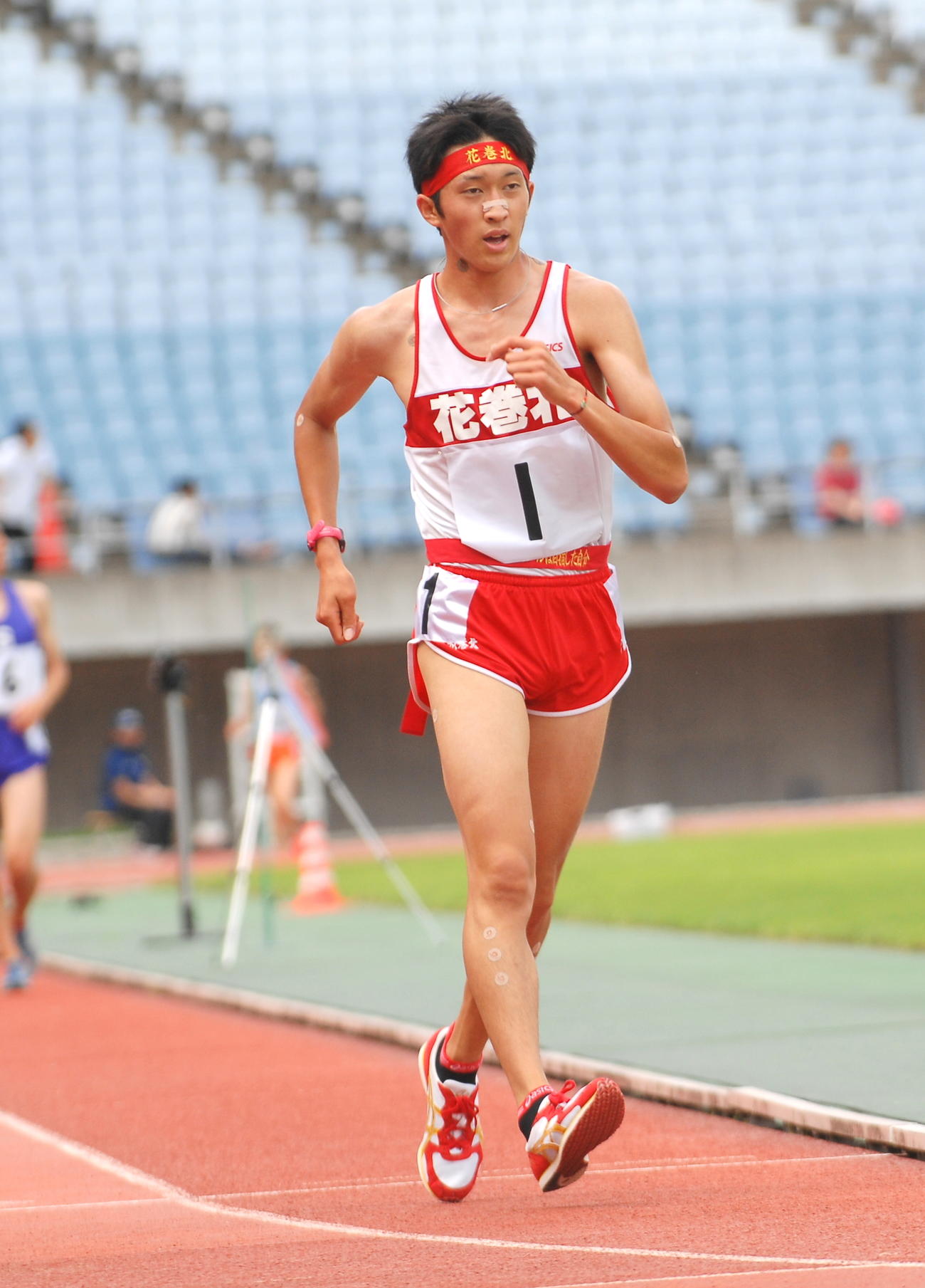 花巻北高時代の高橋和生（2014年6月撮影）