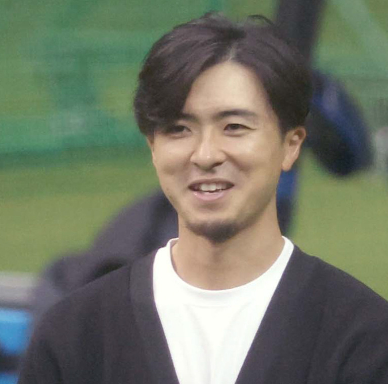 上沢直之（2024年2月撮影）