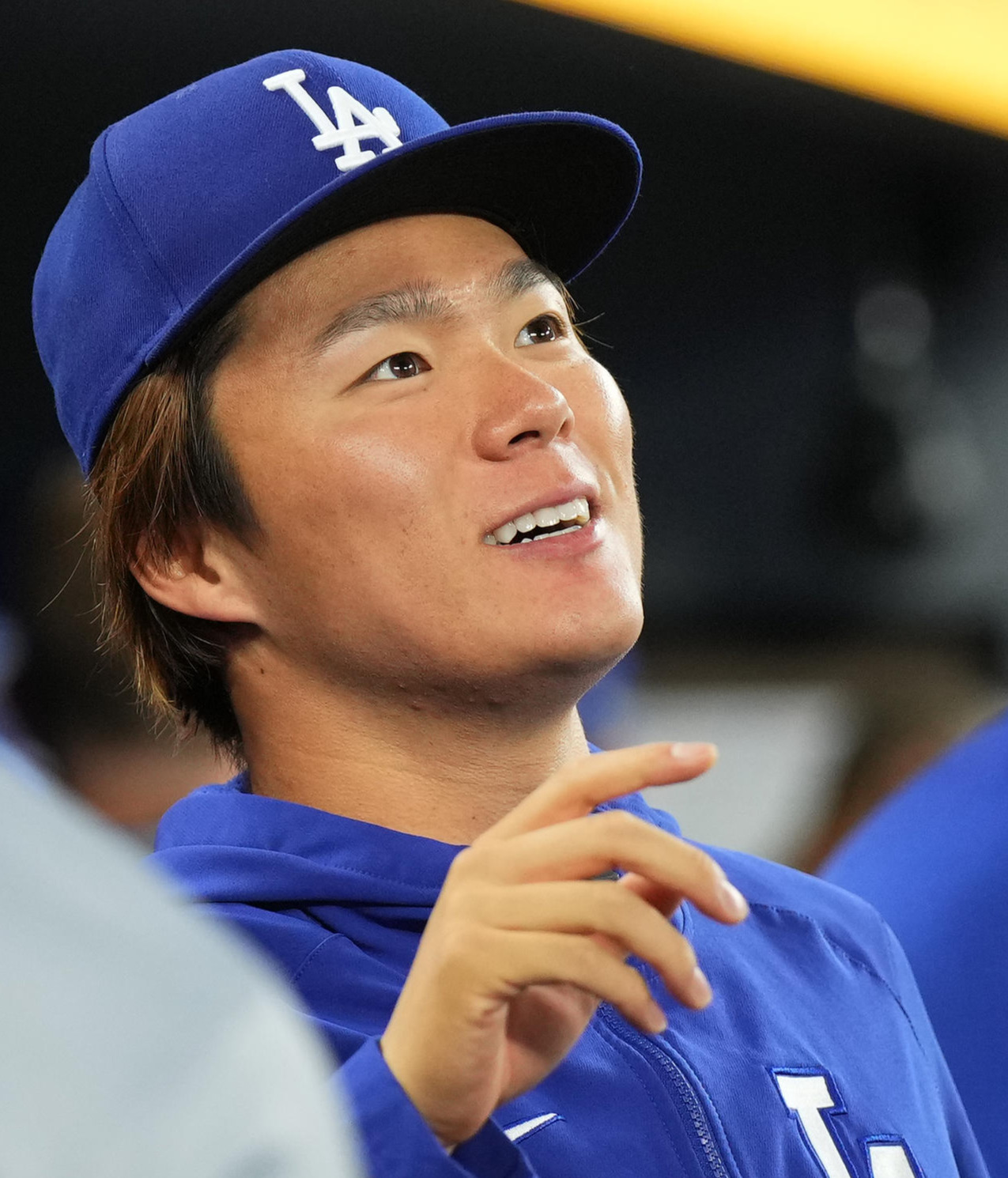 ドジャース山本由伸（2024年4月28日撮影）