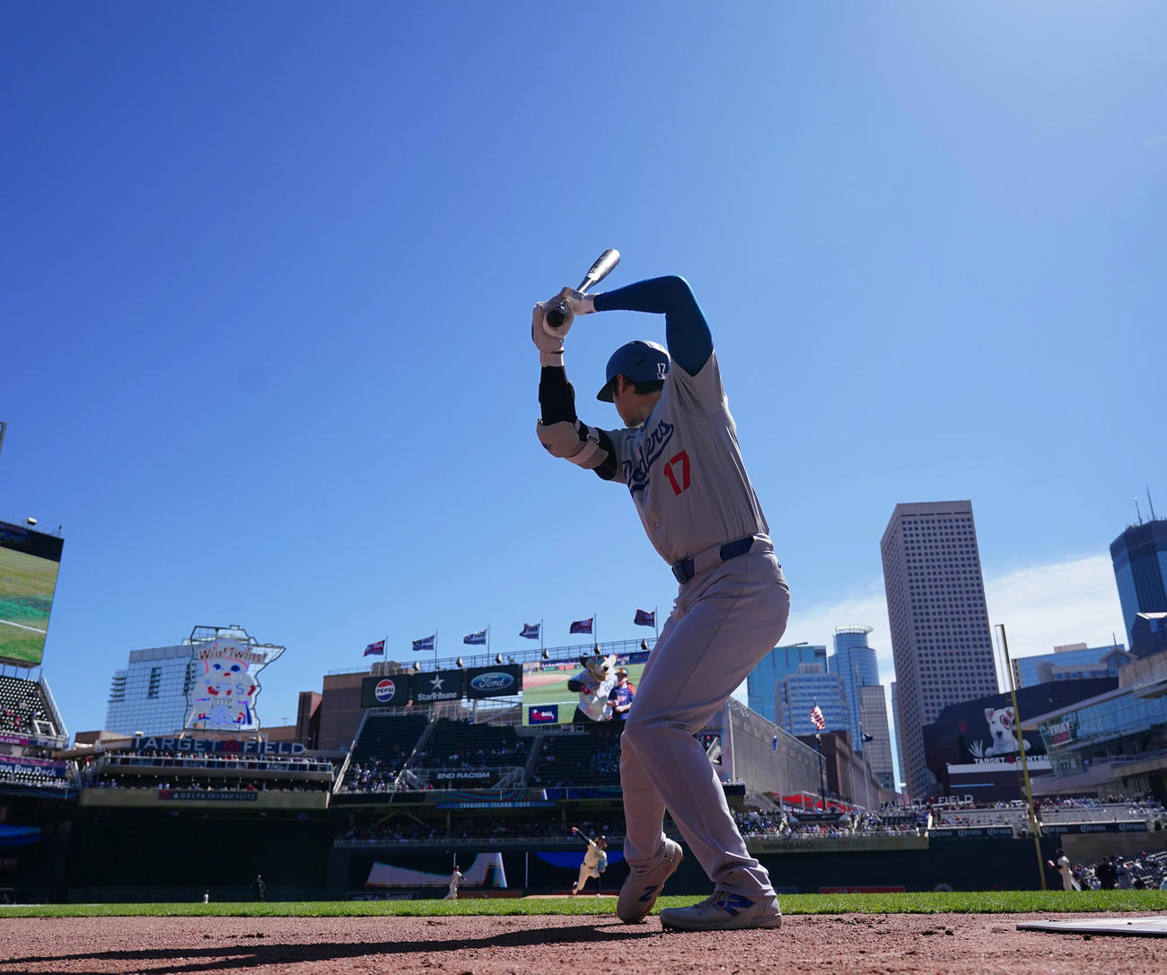 ドジャース大谷翔平（24年4月撮影）