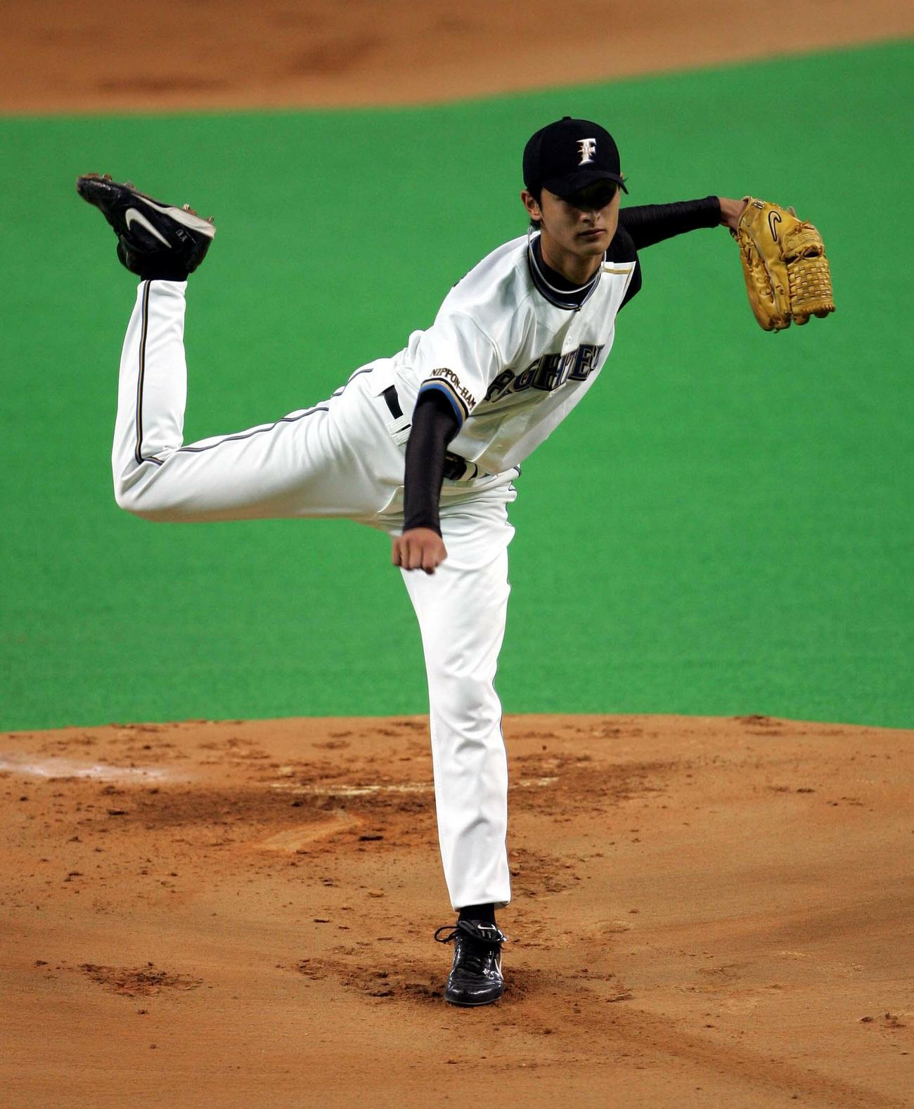 2005年6月15日、日本ハム対広島5回戦　日本ハム先発のダルビッシュ有