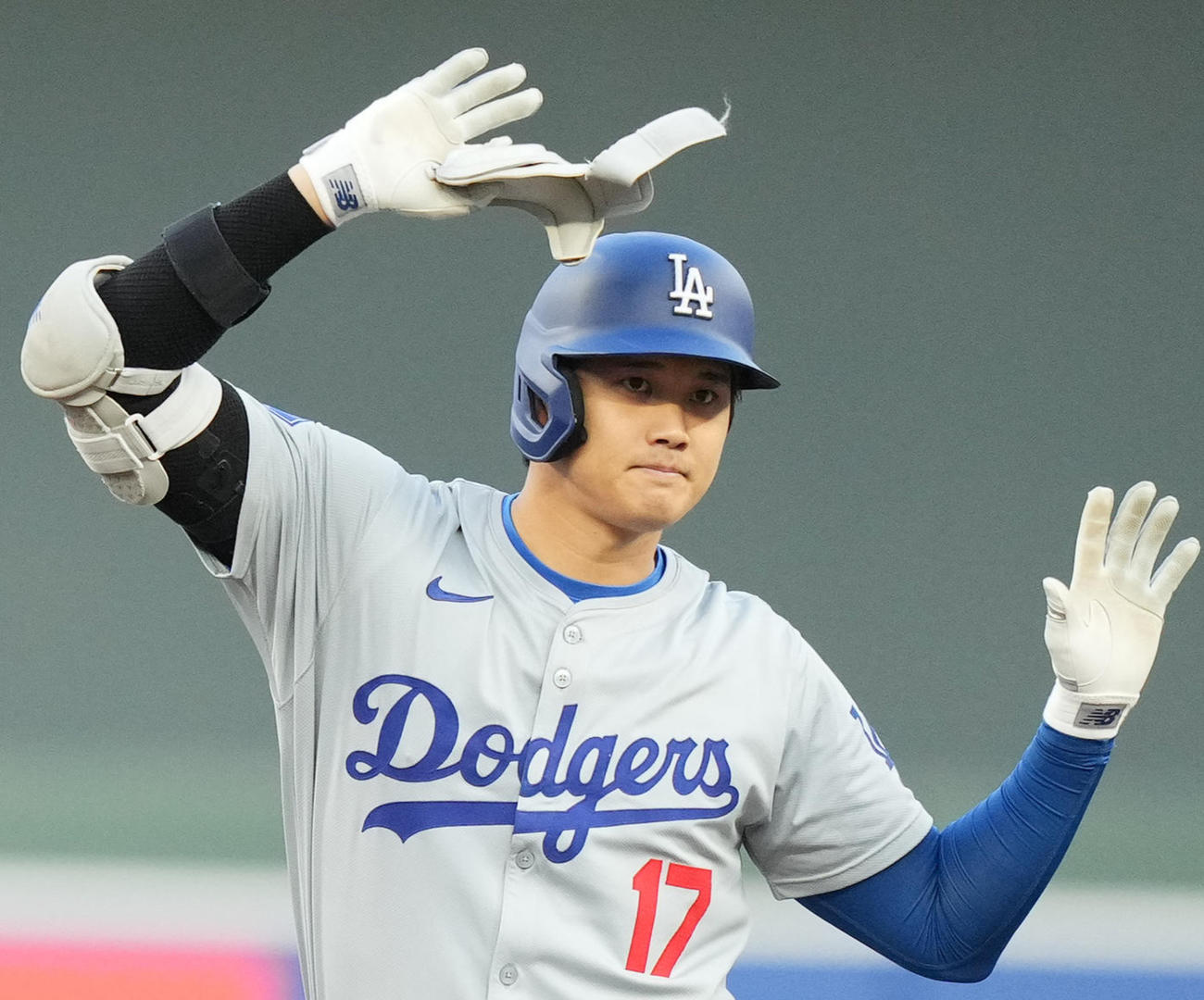 ドジャース大谷翔平（24年4月撮影）