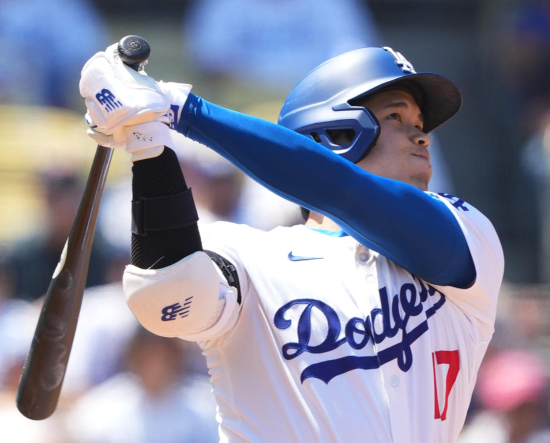 ドジャース大谷翔平（2024年4月撮影）