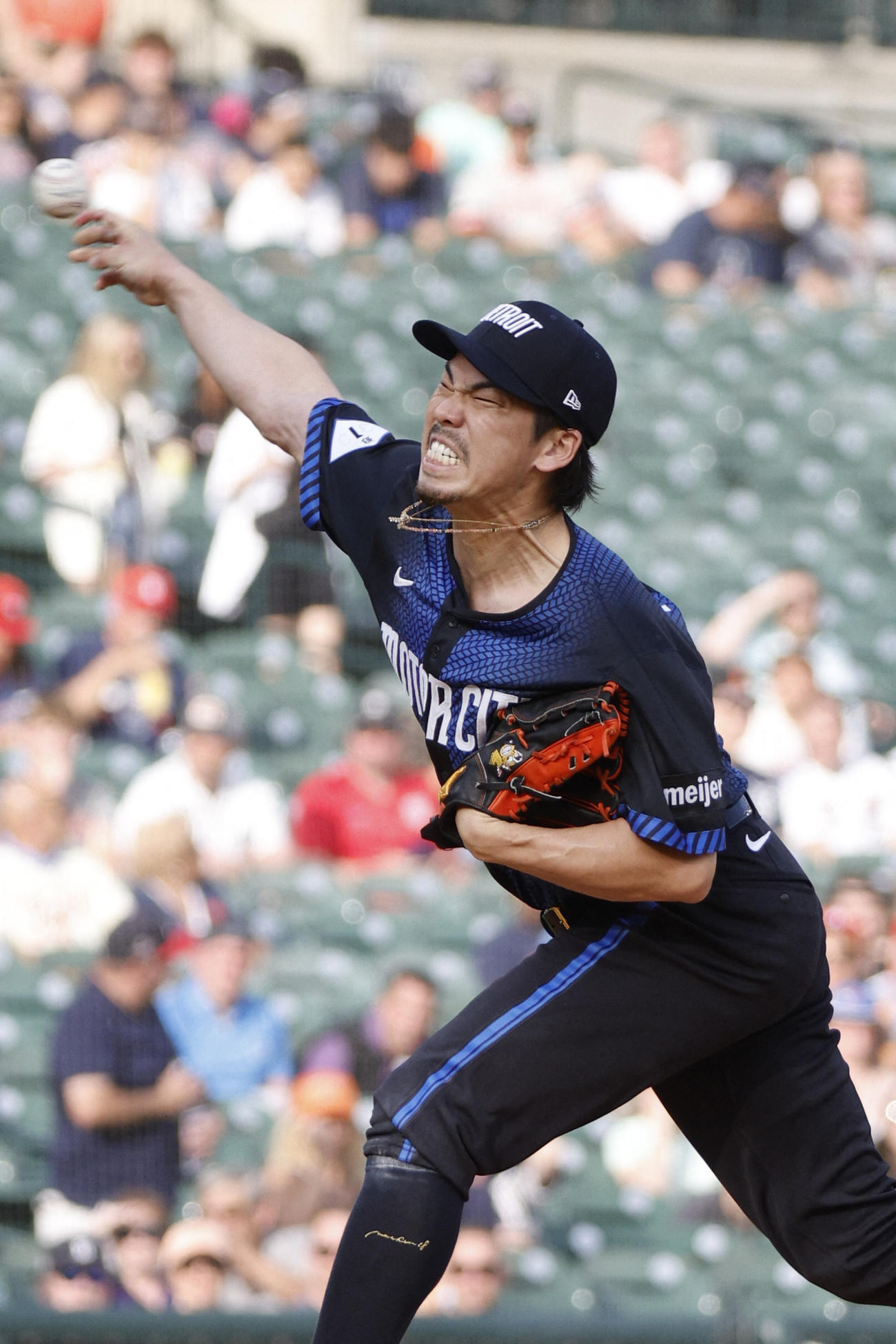 今季2勝目を挙げたタイガース前田健太（ロイター）